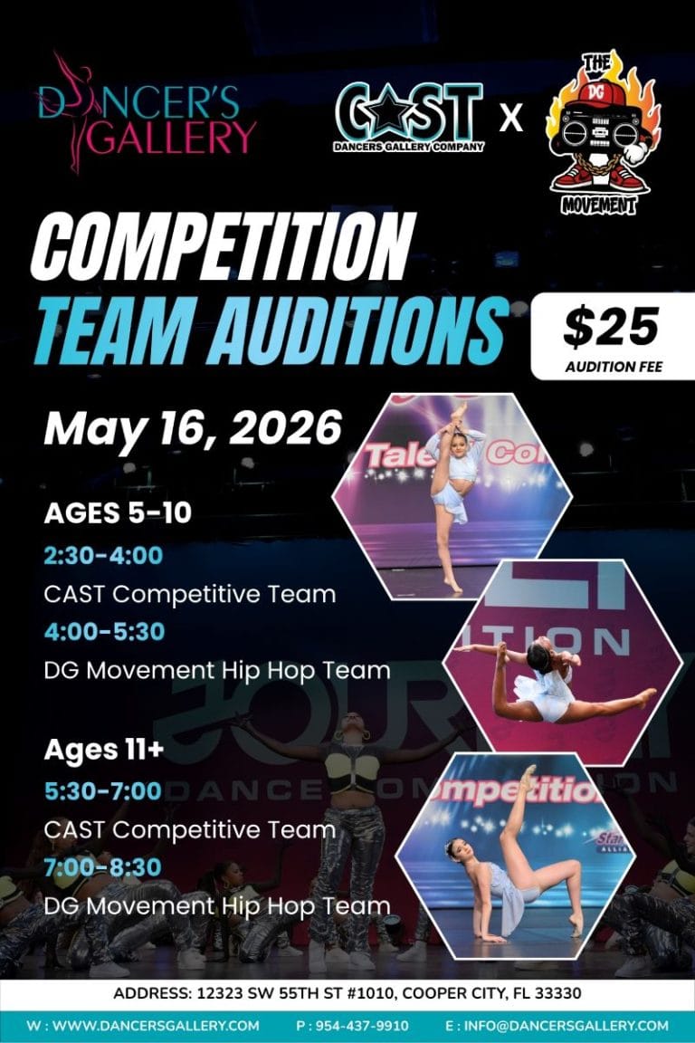 CAST Audition Flyer 2026